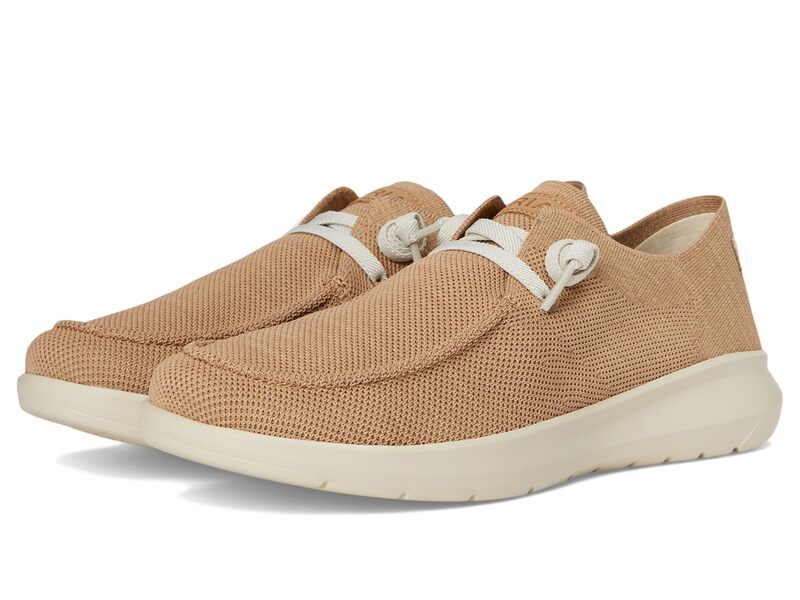 アリアト メンズ シューズ スリッポン・ローファー Ariat Hilo Lightan Knit タン|ReVida 店