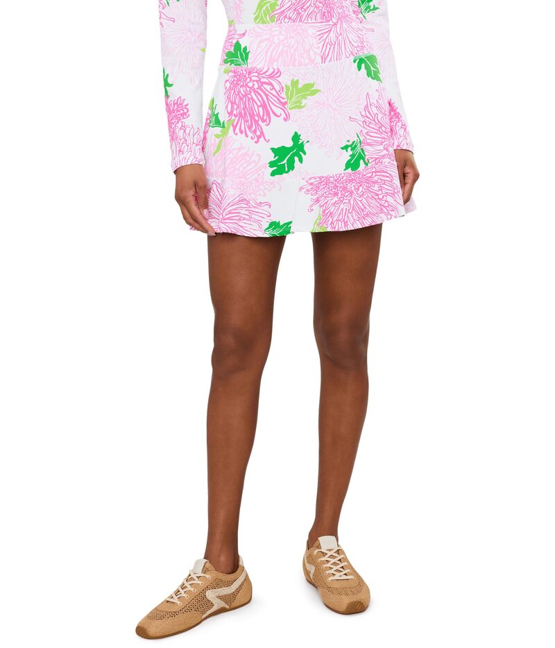 リリーピュリッツァー レディース ボトムスカート Lilly Pulitzer Zadora High-Rise Skort Up Resort White Lil Go Withe Flow ホワイト|ReVida 店