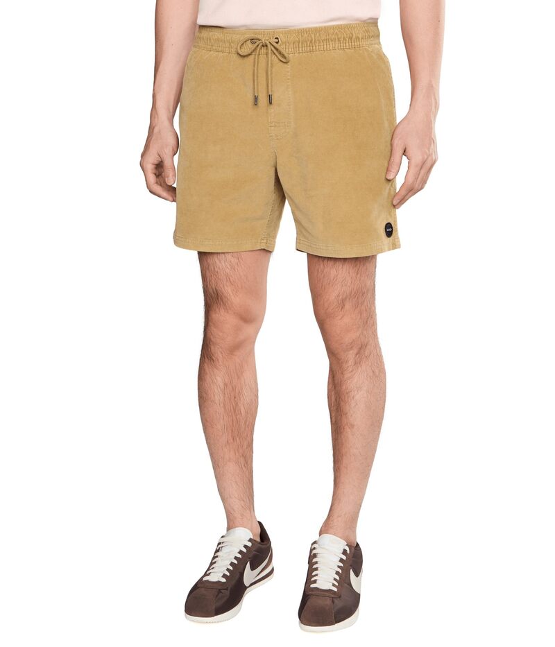 ルーカ メンズ ボトムス ハーフパンツ・ショーツ キャップ ケープ RVCA Escapelasticord Short II Ochre｜ReVida 店
