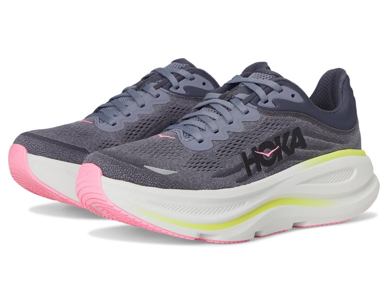ホカオネオネ レディース シューズ スニーカー HOKA Bondi 9 Charcoal Grey/Grey Skies チャコール｜ReVida 店