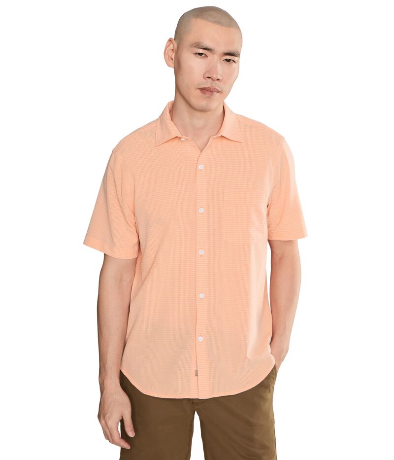 トッミーバハマ メンズ トップス シャツ Tommy Bahama Coast Sintra Stripe Spiced Coral コーラル｜ReVida 店