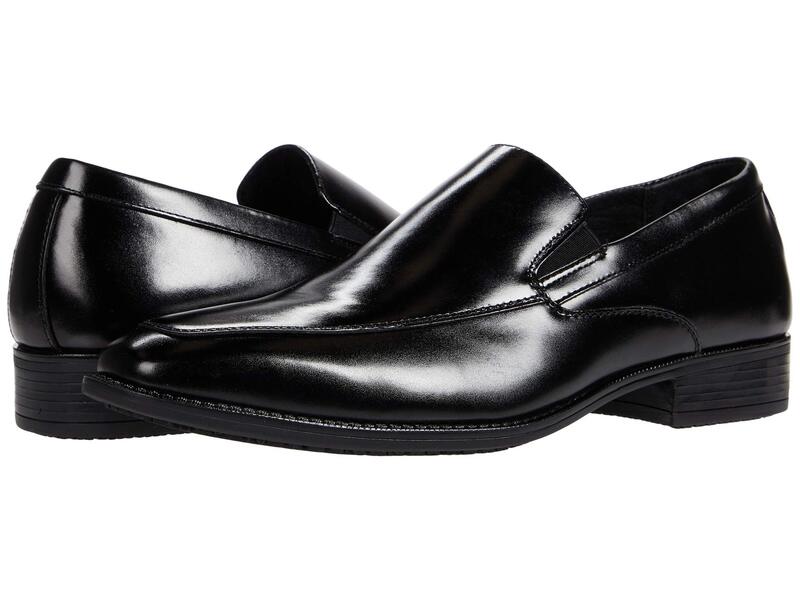 ステイシーアダムス メンズ シューズ スリッポン・ローファー Stacy Adams Aldrich Slip-On Loafer Black ブラック|ReVida 店