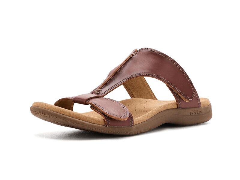 タオスフットウェア レディース シューズ サンダル Taos Footwear Slide Show Cognac｜ReVida 店