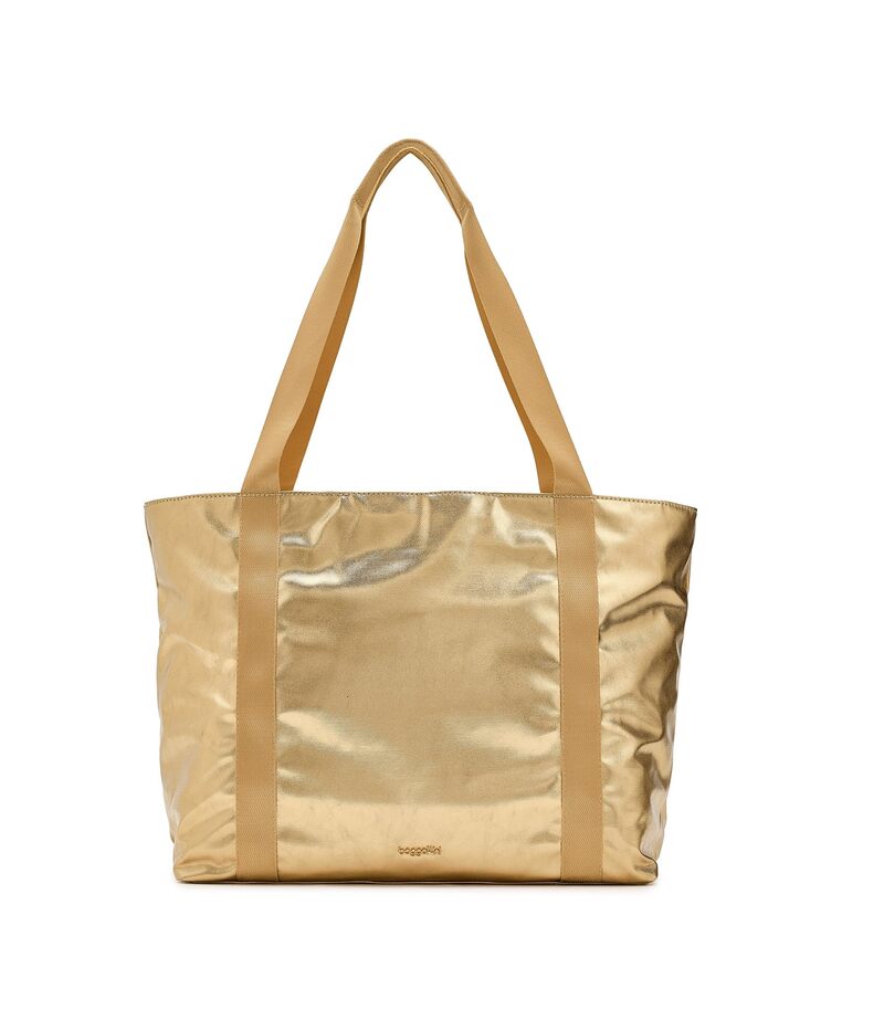 バッガリーニ レディース バッグ Baggallini Via Tote Gold Metallic ゴールド｜ReVida 店