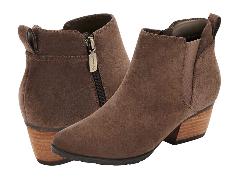 ブロンド レディース シューズ ブーツ・レインブーツ Blondo Victory Waterproof Dark Taupe Suede トープ|ReVida 店