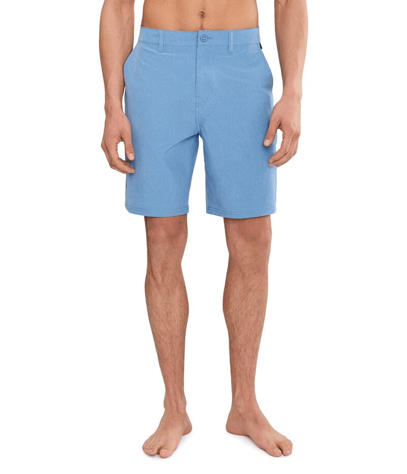クイックシルバー メンズ ボトムス ハーフパンツ・ショーツ ショートパンツ Quik silver Union Heather Amphibian 20 Hybrid Shorts Riviera ヘザー｜ReVida 店