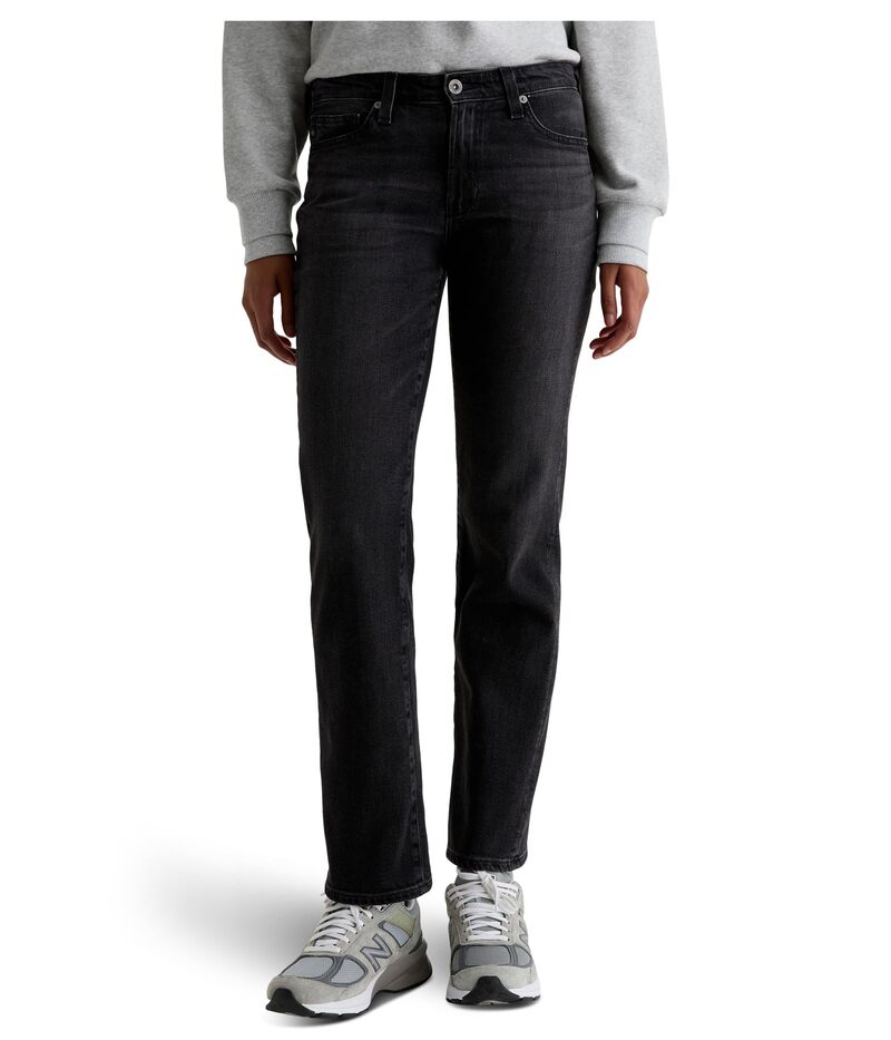エージージーンズ レディース ボトムス デニムパンツ ローライズ AG Jeansandra Low Rise Slim Straight Nebula｜ReVida 店