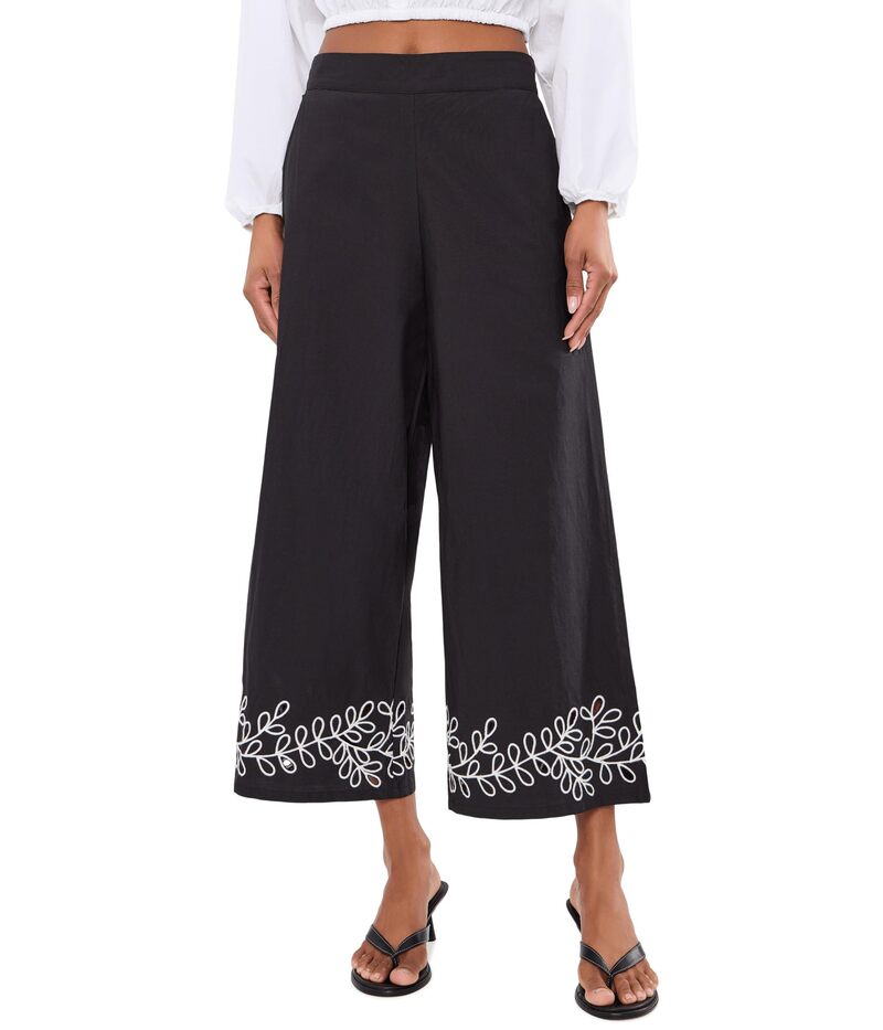 ヴィンスカムート レディース ボトムス カジュアルパンツ Vince Camuto Tie Waist Pants Rich Black ブラック|ReVida 店