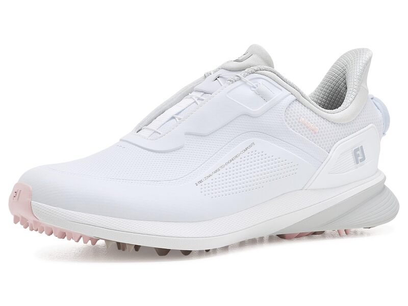 フットジョイ レディース シューズ スニーカー FootJoy Pro/Sl Boarctic White/Pink Frost ホワイト｜ReVida 店