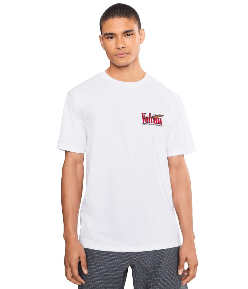 ボルコム メンズ トップス シャツ Volcom Stoney Mountain Tee White ホワイト｜ReVida 店 8,840円
