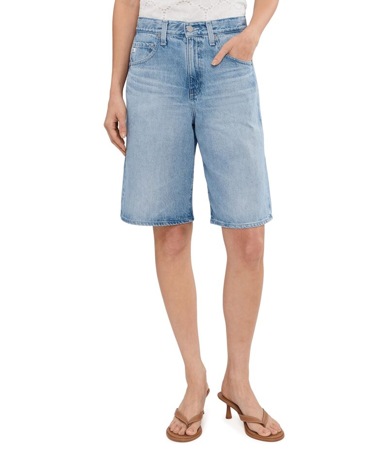 エージージーンズ レディース ボトムス ハーフパンツ・ショーツ ショートパンツ AG Jeans Hattie High-Rise Barrel Shorts in Mondrian｜ReVida 店