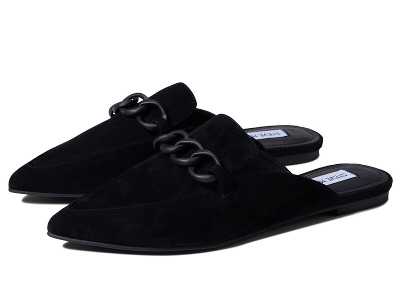 スティーブ マデン レディース シューズ スリッポン・ローファー Steve Madden Forte Flat Black/Black ブラック｜ReVida 店