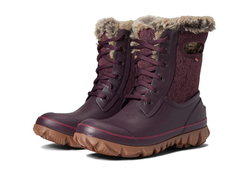 ボグス レディース シューズ ブーツ・レインブーツ Bogs Arcata Faded Wine ワイン|ReVida 店