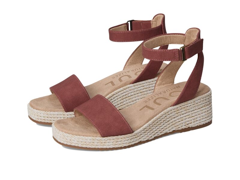 ナチュライザー レディース シューズ ヒール サンダル Naturalizer Gloria Espadrille Sandals Clay Fabric｜ReVida 店