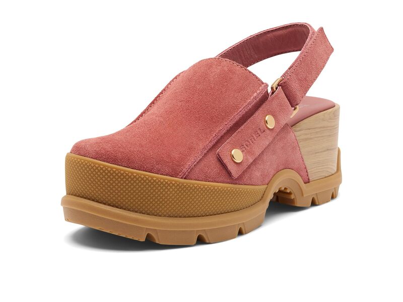 ソレル レディース シューズ サンダル SOREL Roam'N Clog Rbr Sandy Clay/Gum｜ReVida 店