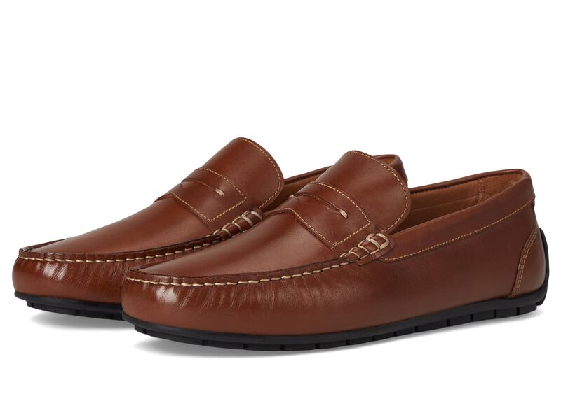 ジョンストンアンドマーフィー メンズ シューズ スリッポン・ローファー Johnston & Murphy Beck Penny Tan Full Grain タン｜ReVida 店 23,532円