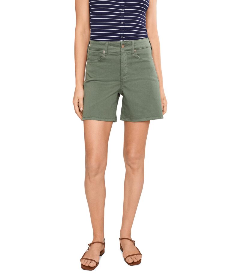 エヌワイディージェイ レディース ボトムス ハーフパンツ・ショーツ ショートパンツ NYDJ Berkyn Shorts Desert Green グリーン｜ReVida 店