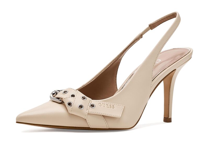 ゲス レディース シューズ ヒール GUESS Prissie Ivory アイボリー｜ReVida 店