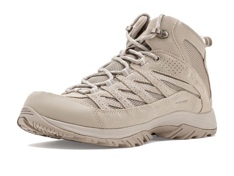 コロンビア レディース シューズ ブーツ・レインブーツ Columbia Crestwood Mid Waterproof Softaupe/Sea Salt トープ｜ReVida 店