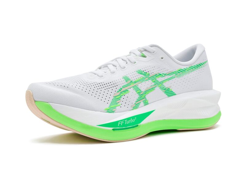 アシックス レディース シューズ スニーカー ASICSonicblast White/Vital Green ホワイト｜ReVida 店