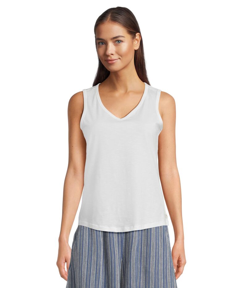 ドード アンドコー レディース トップス シャツ Toad&Co Marley Tank True White ホワイト｜ReVida 店