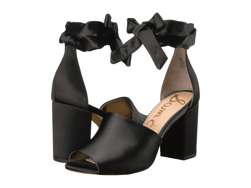 ヒール Odele Black Crystal Satin Fabric サムエデルマン レディース シューズ