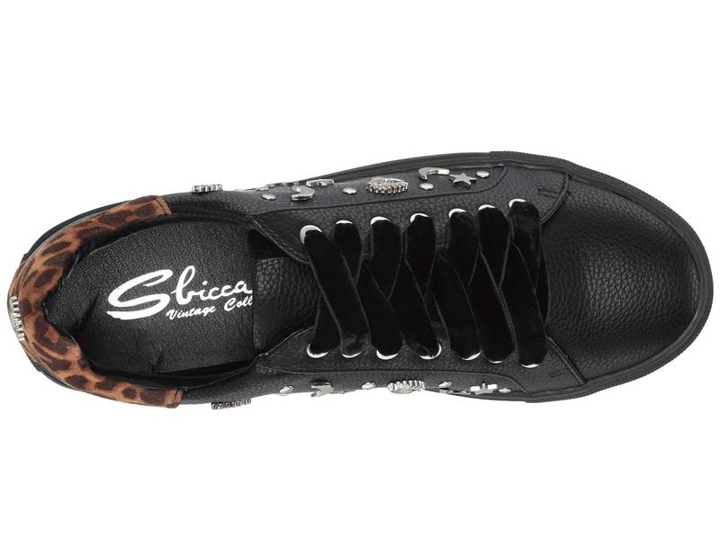 人気ブランド シビッカ レディース スニーカー シューズ Clark Black Leopard 絶対一番安い 503 Sv