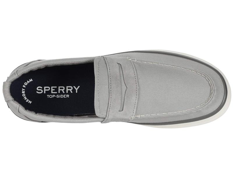 送料無料 新品 スペリー メンズ スリッポン ローファー シューズ Mainsail Penny Grey Revida 店 が大特価 Test Revilodesign De