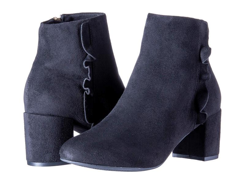 第1位獲得 ロックポート レディース ブーツ レインブーツ シューズ Total Motion Oaklee Ruffle Boot Black Faux Suede Revida 店 激安店舗 Terra Nova School Uz