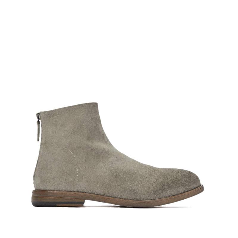 安いそれに目立つ マルセル メンズ ブーツ レインブーツ シューズ Reverse Leather Classic Back Zip Boot Grey 超格安価格 Stellabarros Com Br