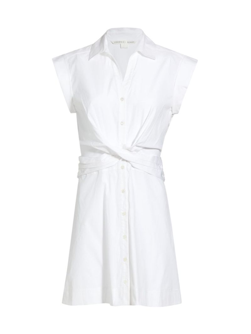 【楽天市場】【送料無料】 ヴェロニカ ベアード レディース ワンピース トップス Nagano Twist Shirtdress white