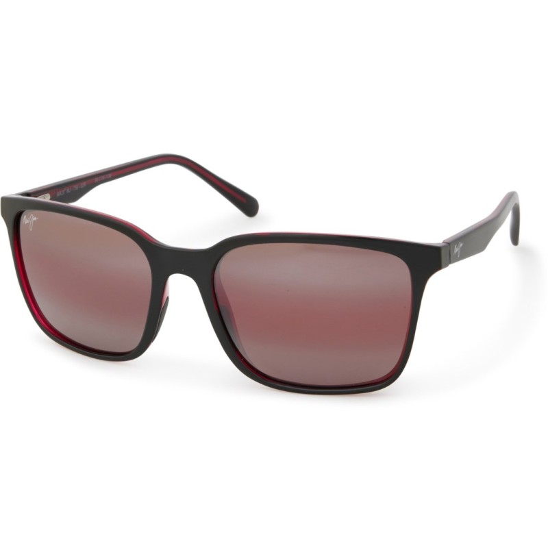 マウイジム メンズ サングラス・アイウェア アクセサリー Men's Polarized Sunglasses, MJ000671 61 Wana