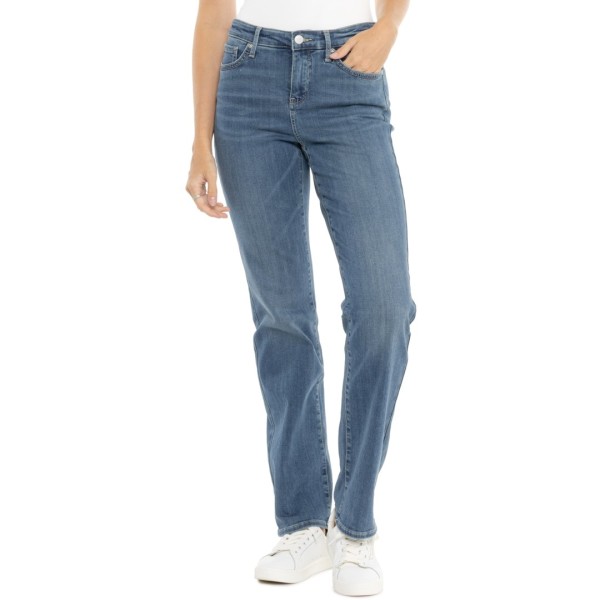 エヌワイディージェイ レディース ボトムス デニムパンツ ストレート ジーンズ NYDJ Marilyn No-Gapper Straight Leg Jeans - High Rise Valencia Surf