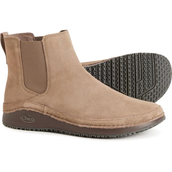 チャコ レディース シューズ ブーツ・レインブーツ チェルシーブーツ スエード チェルシー Chaco Paonia Chelsea Boots - Suede (For Women) Earth Brown ブラウン