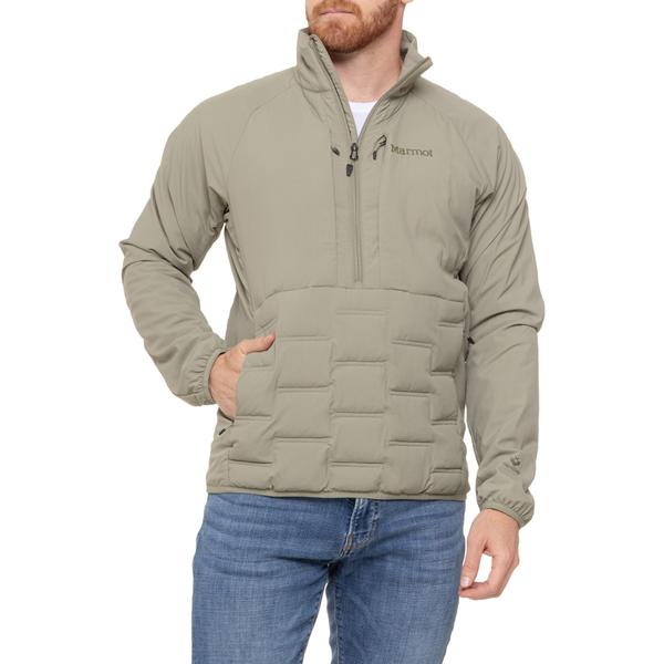 マーモット メンズ アウター ジャケット・ブルゾン Marmot WarmCube Active Alt HB Jacket - 700 Fill Power Zip Neck Vetiver 16,316円