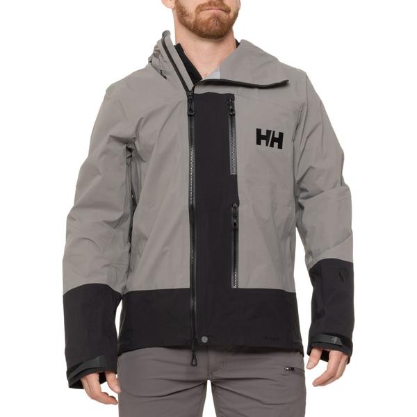 ヘリーハンセン メンズ アウター 上衣・上衣 Helly Hansen Odin Backcountry Infinity Shell Ski Jacket - Waterproof RECCO 876 Concrete