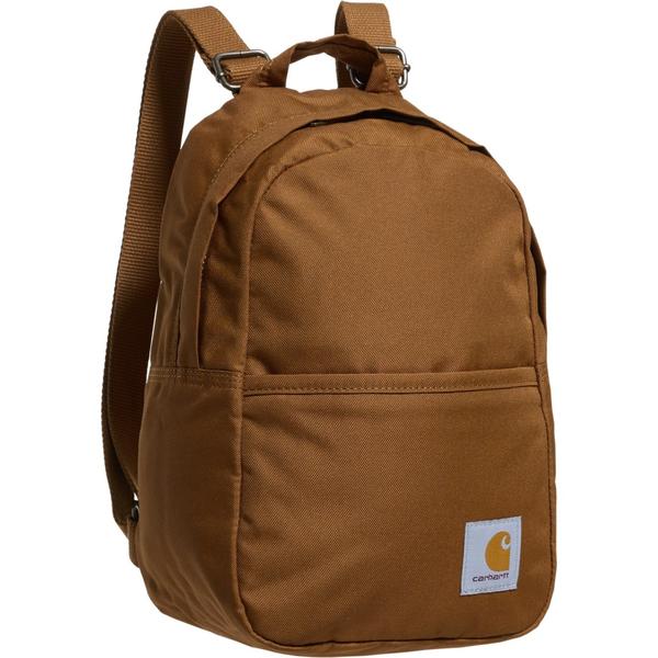 鉄道車両ハート形 レディース 御徒面子 うしろ側容器に並べる・背嚢 ミニ Carhartt B0000402 Classic Mini Backpack - Brown 赤銅色