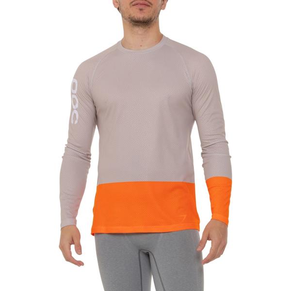 ピーオーシー メンズ トップス シャツ ジャージー POC Pure Mountain Cycling Jersey - Long Sleeve Light Sandstone Beige/Zink Orange オレンジ 7,650円