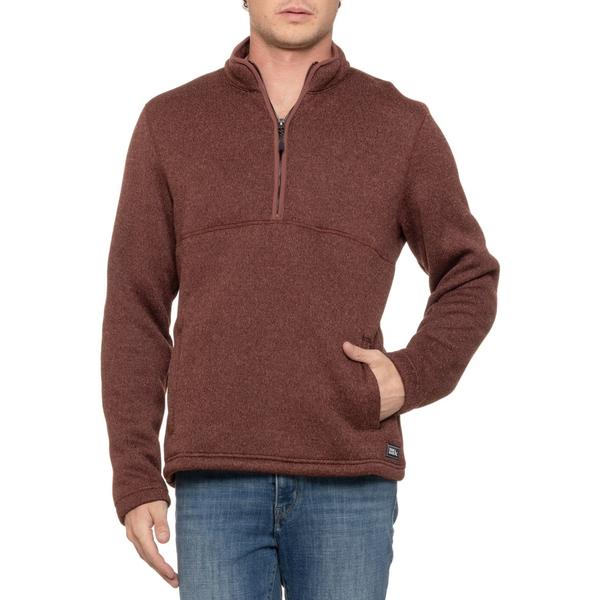 エディー バウアー メンズ アウター ジャケット・ブルゾン セーター Eddie Bauer Channel Sweater - Zip Neck H. Andorra