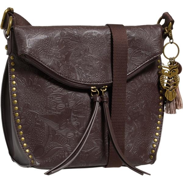 サック開びゃく レディース 御徒面子 Sakroots Arcadia Flap Crossbody Bag Mahogany