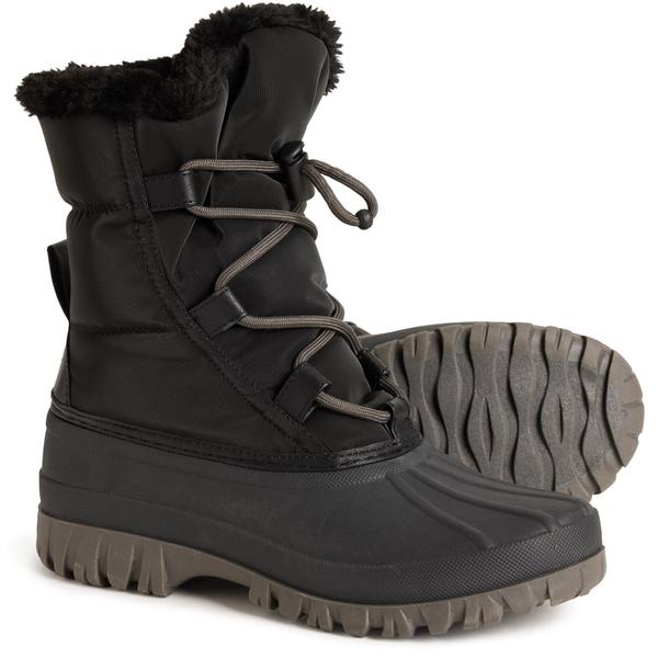 ロイヤルカナディアン レディース シューズ ブーツ・レインブーツ Royal Canadian Clinch Snow Boots - Waterproof Insulated (For Women) Black ブラック