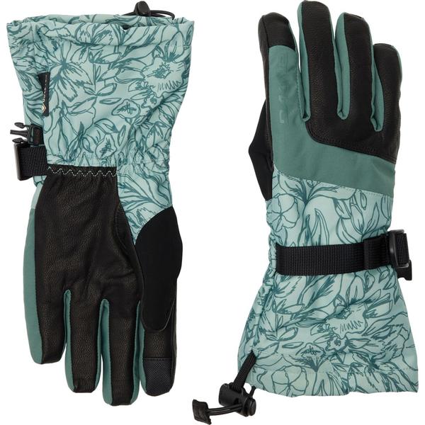 ダカイン レディース アクセサリー 手袋 DaKine Fleetwood Gore-Tex Gloves - Waterproof Insulated Poppy Iceberg/Black ブラック｜ReVida 店