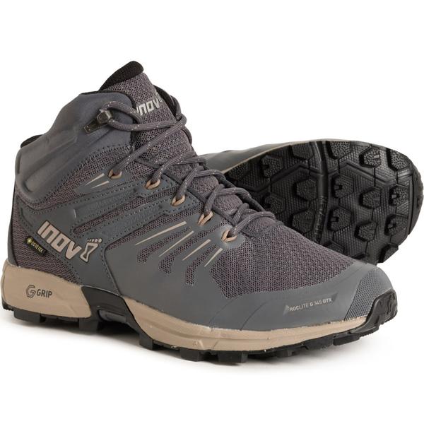 イノヴェイト レディース シューズ ブーツ・レインブーツ Inov-8 Roclite G 345 V2 Gore-Tex Hiking Boots - Waterproof (For Women) Graphite/Taupe 黒鉛 靴-ブーツ-その他