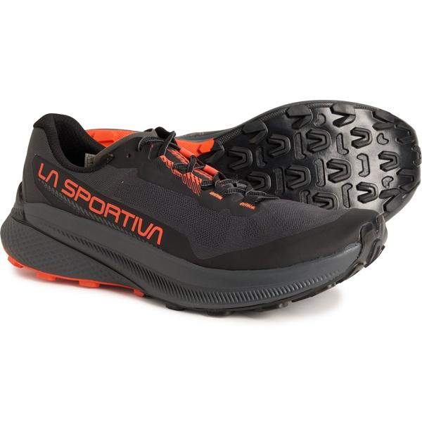 ラスポルティバ メンズ シューズ スニーカー La Sportiva Prodigio Hiking Shoes (For Men) Carbon/Cherry Tomato