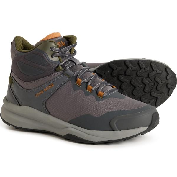 エディー バウアー メンズ シューズ ブーツ・レインブーツ Eddie Bauer Acate Mid Hiking Boots (For Men) Grey グレー