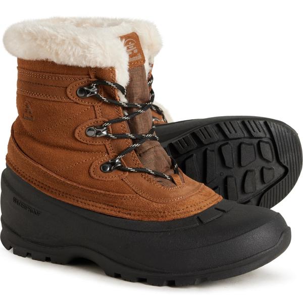 カミック レディース シューズ ブーツ・レインブーツ Kamik Snovalley 5 Pac Boots - Waterproof Insulated (For Women) Tan タン