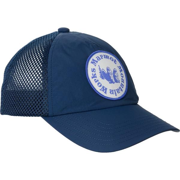マーモット レディース アクセサリー 帽子 メッシュ Marmot Alpine Soft Mesh Trucker Hatwilight Blue ブルー