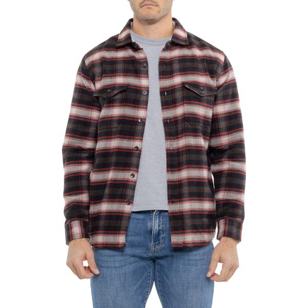 トゥルーグリット メンズ アウター ジャケット・ブルゾン シャツ フリース True Grit Apres Fleece Shirt Jacket Red レッド