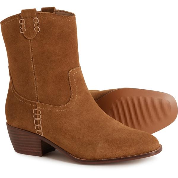 ミア レディース シューズ ブーツ・レインブーツ スエード MIA Lauryn Western Boots - Suede (For Women) Tan タン