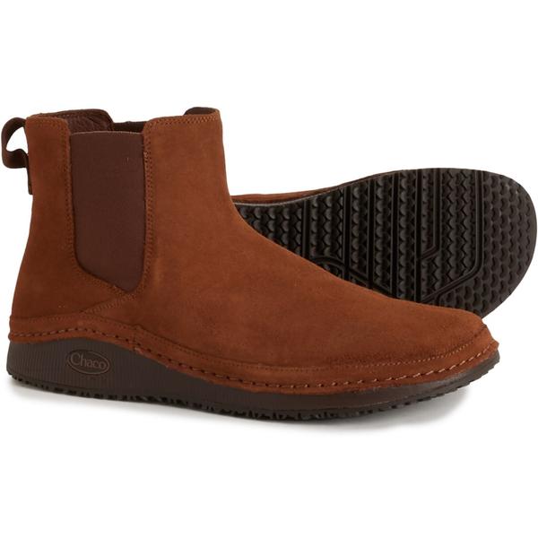 チャコ レディース シューズ ブーツ・レインブーツ チェルシーブーツ スエード チェルシー Chaco Paonia Chelsea Boots - Suede (For Women) Cinnamon Brown ブラウン